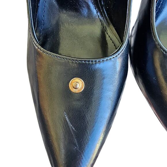 Cape Robbin Pointed Toe Pumps Black Size 9 - Picture 4 of 5